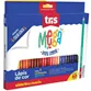LAPIS DE COR 60 CORES TRIS MEGA SOFT CJTO