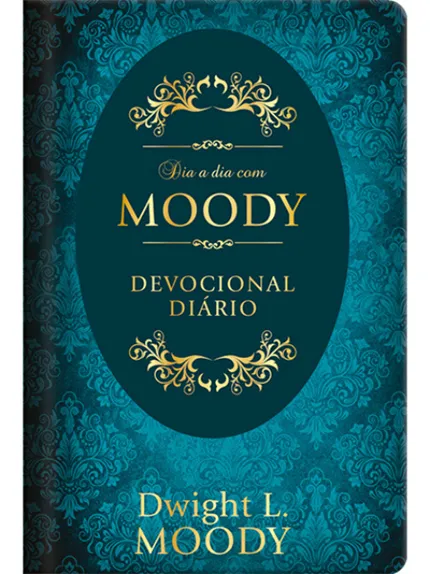 DIA A DIA COM D. L. MOODY - CAPA COURO