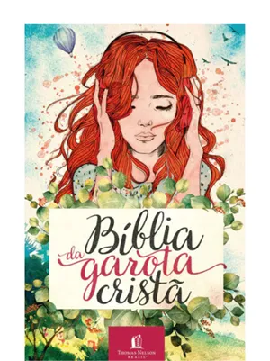 BÍBLIA DA GAROTA CRISTÃ - AQUARELA GAROTA FONE DE OUVIDO