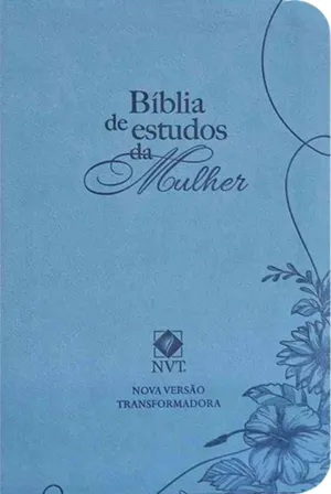 BIBLIA DE ESTUDOS DA MULHER - AZUL - NVT