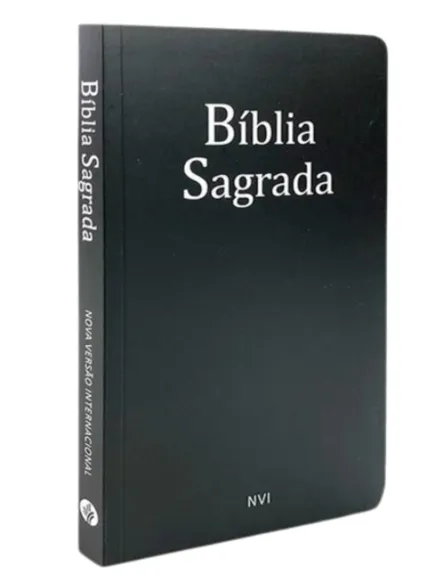 BIBLIA SAGRADA NVI - PRETA - BROCHURA