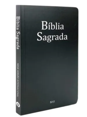 BIBLIA SAGRADA NVI - PRETA - BROCHURA