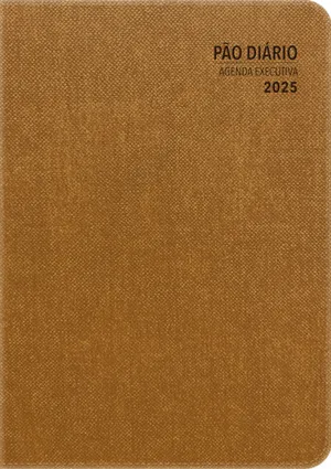 2025 - AGENDA EXECUTIVA PAO DIARIO - MARROM